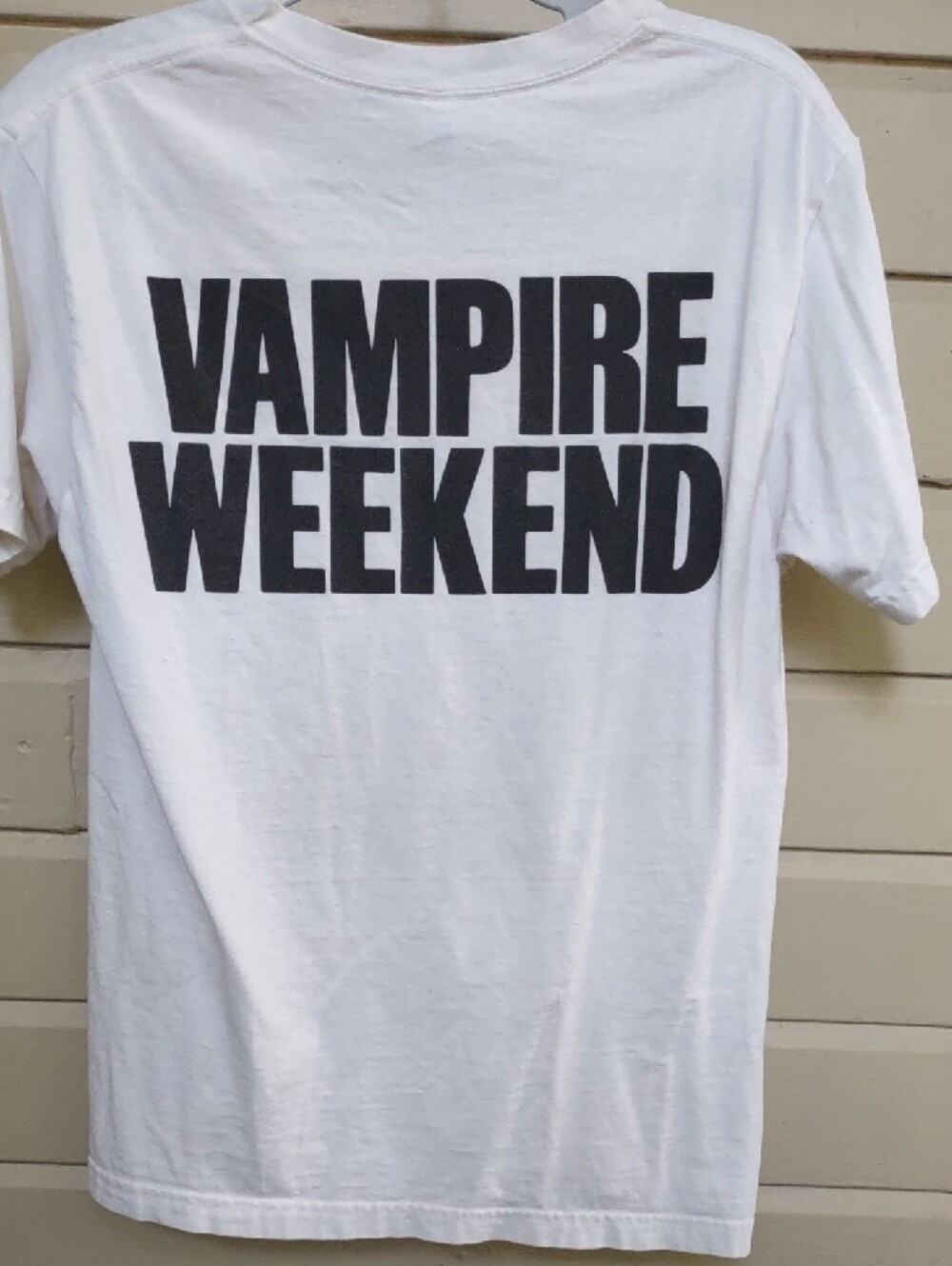 Vampire Weekend "Only God Was Above Us" Unisex T-shirt, EUC, Size S - Picture 2 of 9